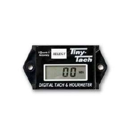 DESIGN TECHNOLOGY Tiny-Tach Commercial Gas Engine Tachometer & Hour Meter CTTII
